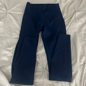 Navy Lululemon Leggings High Waisted